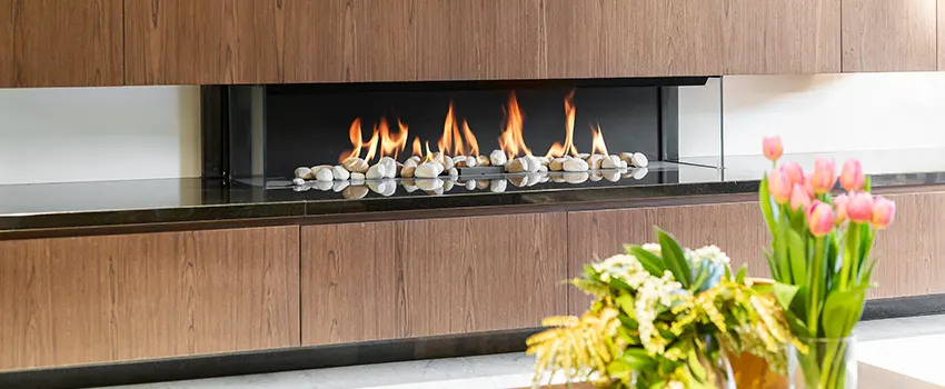Double-height Fireplace Design Refurbishment in Marquette, Michigan